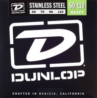 Купити струни Dunlop Stainless Steel Bass Heavy 50-110  за ціною від 1376 грн.