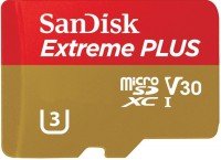 Купить карта памяти SanDisk Extreme Plus V30 microSD UHS-I U3 по цене от 610 грн.