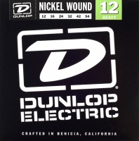 Купить струни Dunlop Nickel Wound Heavy 12-54: цена от 354 грн.