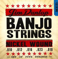 Купить струни Dunlop Banjo Nickel Wound Medium 10-23: цена от 352 грн.