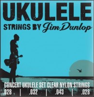 Купить струны Dunlop Ukulele Concert  по цене от 162 грн.