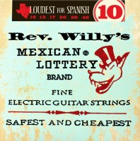 Купити струни Dunlop Rev. Willys Signature 10-46  за ціною від 404 грн.