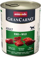 Купити корм для собак Animonda GranCarno Original Adult Beef/Wild Game 400 g  за ціною від 142 грн.