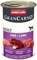 Купить корм для собак Animonda GranCarno Original Adult Beef/Lamb 400 g  по цене от 90 грн.