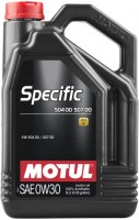 Купить моторное масло Motul Specific 504.00-507.00 0W-30 5L: цена от 2809 грн.