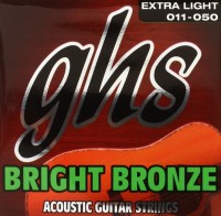 Купити струни GHS Bright Bronze 11-50  за ціною від 459 грн.