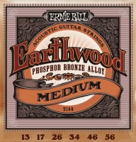 Купити струни Ernie Ball Earthwood Phosphor Bronze 13-56  за ціною від 375 грн.