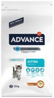 Купить корм для кошек Advance Kitten Chicken/Rice 1.5 kg  по цене от 480 грн.