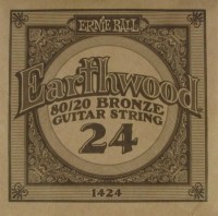 Купити струни Ernie Ball Single 80/20 Bronze 24  за ціною від 75 грн.