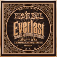 Купити струни Ernie Ball Everlast Coated Phosphor Bronze 13-56  за ціною від 886 грн.