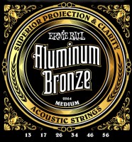 Купити струни Ernie Ball Aluminum Bronze 13-56  за ціною від 682 грн.