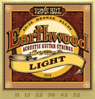 Купить струны Ernie Ball Earthwood 80/20 Bronze Silk 11-52  по цене от 530 грн.