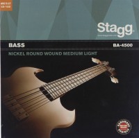 Купить струны Stagg Bass Nickel-Round 45-100  по цене от 402 грн.