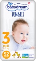 Купити підгузки Babydream Fun and Fit 3 за ціною від 400 грн.