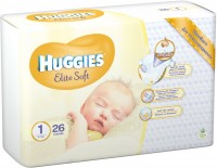 Купить подгузники Huggies Elite Soft 1 (/ 26 pcs) по цене от 245 грн.