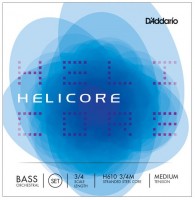 Купить струни DAddario Helicore Double Bass 3/4 Medium: цена от 7433 грн.