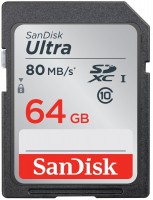 Купить карта памяти SanDisk Ultra SDXC UHS-I 533x Class 10 (64Gb) по цене от 299 грн.