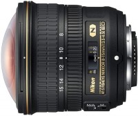 Купить объектив Nikon 8-15mm f/3.5-4.5E AF-S ED Nikkor-Fisheye  по цене от 39500 грн.
