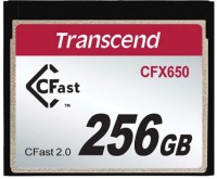 Купити карта пам'яті Transcend CompactFlash 650x (256Gb) за ціною від 11923 грн.