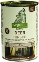 Купить корм для собак Isegrim Adult Forest Canned with Deer 400 g  по цене от 113 грн.