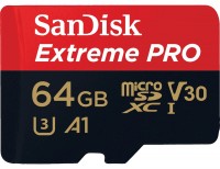 Купити карта пам'яті SanDisk Extreme Pro V30 A1 microSD UHS-I U3 за ціною від 440 грн.