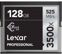 Купити карта пам'яті Lexar Professional 3500x CompactFlash (128Gb) за ціною від 9240 грн.