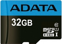 Купити карта пам'яті A-Data Premier 85 MB/s microSD UHS-I U1 (Premier 85 MB/s microSDHC UHS-I U1 32Gb) за ціною від 360 грн.