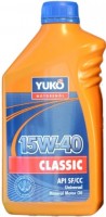 Купить моторное масло YUKO Classic 15W-40 1L  по цене от 223 грн.