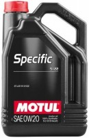 Купити моторне мастило Motul Specific 5122 0W-20 5L  за ціною від 2655 грн.