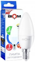 Купити лампочка Biom BT-569 C37 6W 3000K E14  за ціною від 40 грн.