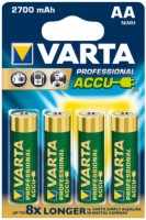 Купити акумулятор / батарейка Varta Professional Accus 4xAA 2700 mAh  за ціною від 992 грн.