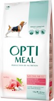 Купить корм для собак Optimeal Adult Medium Beed Turkey 1.5 kg: цена от 346 грн.