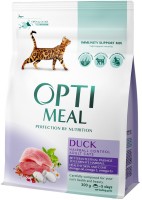 Купить корм для кошек Optimeal Adult Hairball Duck 300 g  по цене от 86 грн.