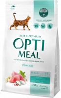 Купити корм для кішок Optimeal Adult Sterilised with Turkey 700 g  за ціною від 250 грн.