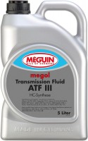Купить трансмиссионное масло Meguin Transmission Fluid ATF III 5L  по цене от 1756 грн.