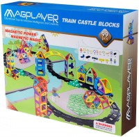 Купити конструктор Magplayer Train Castle Set MPK-99  за ціною від 2408 грн.