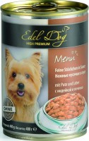 Купить корм для собак Edel Dog Adult Canned with Turkey/Liver 0.4 kg: цена от 86 грн.