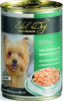 Купить корм для собак Edel Dog Adult Canned with Veal/Rabbit 0.4 kg: цена от 99 грн.