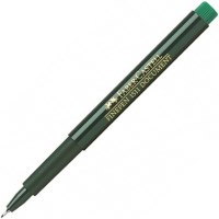 Купить ручка Faber-Castell Fine Pen Green  по цене от 25 грн.