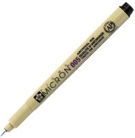 Купить ручка Sakura Pigma Micron 005 Black  по цене от 77 грн.