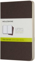Купить блокнот Moleskine Set of 3 Plain Cahier Journals Pocket Brown  по цене от 395 грн.