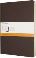 Купити блокнот Moleskine Set of 3 Ruled Cahier Journals XLarge Brown  за ціною від 995 грн.