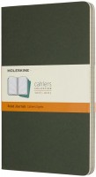 Купити блокнот Moleskine Set of 3 Ruled Cahier Journals Large Green  за ціною від 775 грн.