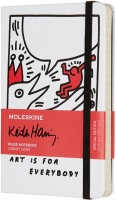 Купить блокнот Moleskine Keith Haring Ruled Pocket  по цене от 595 грн.