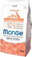 Купить корм для собак Monge Speciality All Breed Puppy/Junior Salmon/Rice 0.8 kg: цена от 400 грн.