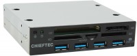 Купить картридер / USB-хаб Chieftec CRD-801H  по цене от 806 грн.