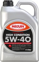 Купить моторное масло Meguin High Condition 5W-40 5L: цена от 1672 грн.
