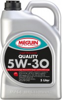 Купити моторне мастило Meguin Quality 5W-30 5L  за ціною від 1308 грн.