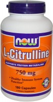 Купить аминокислоты Now L-Citrulline 750 mg по цене от 655 грн.