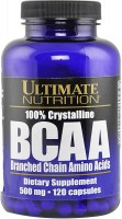 Купить аминокислоты Ultimate Nutrition 100% Crystalline BCAA (120 cap) по цене от 447 грн.